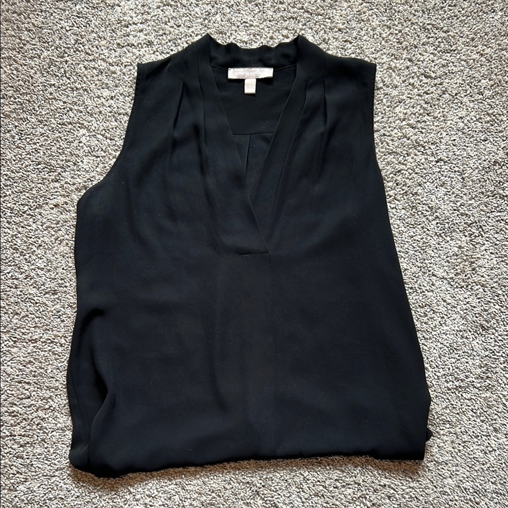 Banana Republic Black Blouse Elegant Design